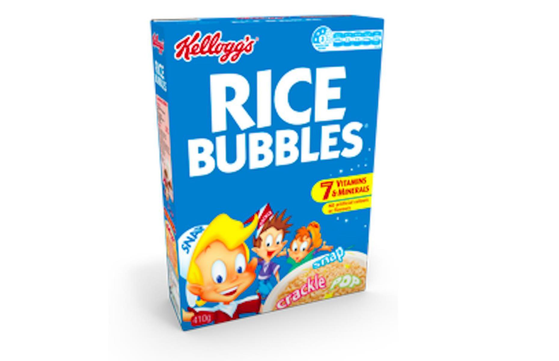 Look out for Rice Bubbles on Australian supermarket shelves